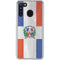 Dominican Republic Flag Faded Galaxy A21 Clear Case